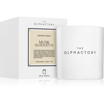 The Olphactory White Insignia Musk Silhouette lumânare parfumată - imagine 2